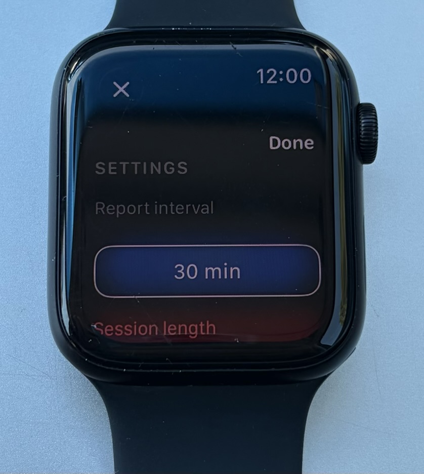 Ops Normal Timer settings showing report interval 30 min